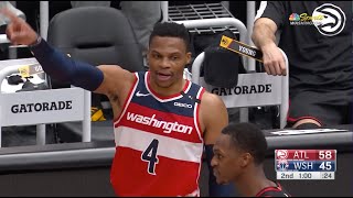 Russell Westbrook and Rajon Rondo Get A Double Technical After Exchanging Words