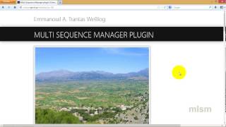 MuLti Sequence Manager plugin install