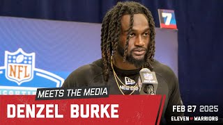 Denzel Burke discusses his NFL journey, rebounding from the Oregon game, OSU's DBs