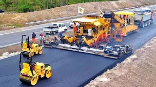 How Asphalt Paver Machines Work | Road Construction Explained