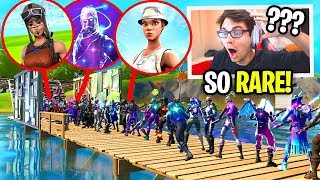 I Hosted a RARE SKINS ONLY Fortnite Fashion Show for $100... (EVERY SKIN WAS RARE!)