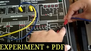 Pulse Code Modulation and Demodulation | EXPERIMENT | By CBR 2.0