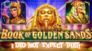 Trying Book Of Golden Sands for the first time on Jackpot City and it surprised me.