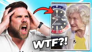 Watch Expert Reacts: Granny Finds Dead Husband's Rolex (Antiques Roadshow)
