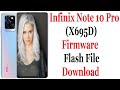 Infinix Note 10 Pro (X695D) Firmware Flash File Free Download