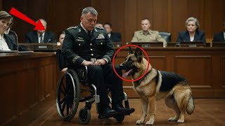 The ex-soldier wanted a final goodbye with his dog in court, but what happened shocked everyone!