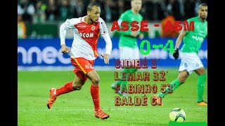 AS Saint-Etienne - AS Monaco 0-4 Le résumé
