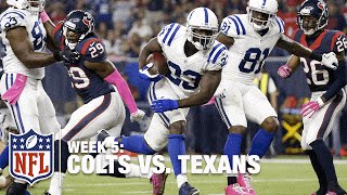 Frank Gore Bursts Up the Middle for His First TD as a Colt! | Colts vs. Texans | NFL