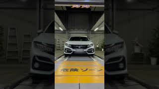 【シビックハッチバック FK7】危険ゾーン？ #Shorts【機械式駐車場】