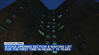 NYCHA opening section 8 housing applications