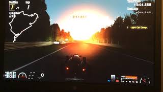 Gt6 : sun rising on Nürburgring