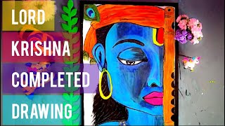 Lord Krishna painting | Easy Acrylic painting tutorial for beginners | #Micchozone