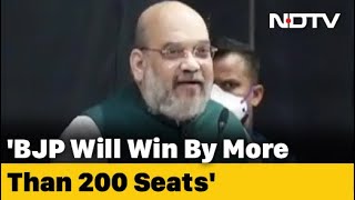 200 Seats For BJP In Bengal, Says Amit Shah. Trinamool Dismisses