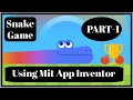 snake game video | part 1 | Using MIT APP INVENTER | Siblings Diary