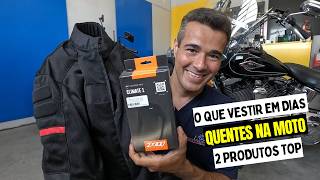 2 PRODUTOS PARA O MOTOCICLISTA VESTIR EM DIAS QUENTES DE VERÃO