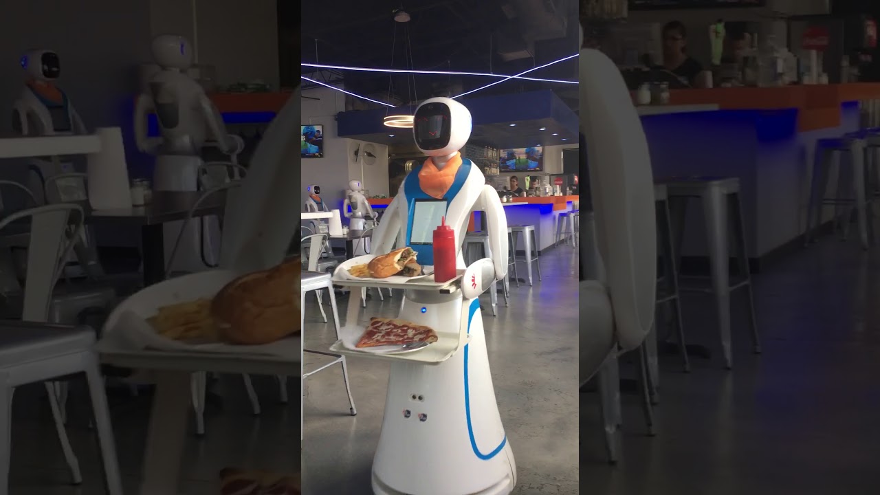 ROBOT PIZZA! - YouTube