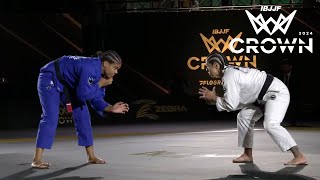 Gabrieli Pessanha vs Melissa Stricker / The IBJJF Crown 2024  [ English ]