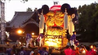 2015年10月17日 坂出市川津町春日神社例大祭 川津太鼓組太鼓台