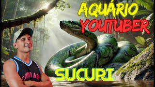 VISITEI O AQUÁRIO DE UM YOUTUBER FAMOSO