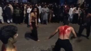 Badshah Hussain | Nadeem Sarwar Noha | Zanjeer Zani At Lahore 2016-17