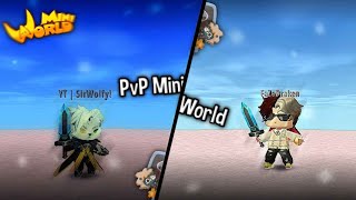 PvP contra @SirWolfy_  En Mini World (Humillación total xd) 🎖