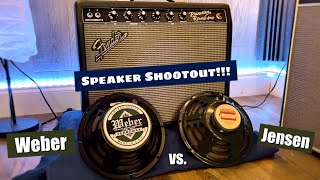 Fender Princeton Reverb Speaker Shootout!