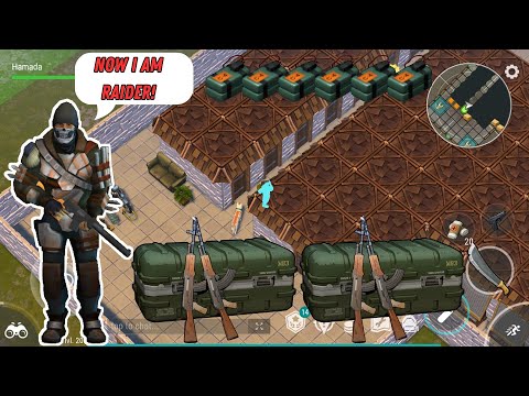 Now I'm The Raider! I Looted all the Weapons From this Base Last Day On Earth Survival