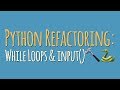 Python Refactoring: 