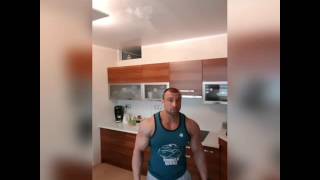 Igor Illes The Veiny Beast- Offseason Breakfast (1meal  in my day )