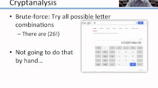 Introduction to Basic Cryptography: Simple Cryptography
