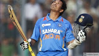 Sachin Tendulkar batting!!