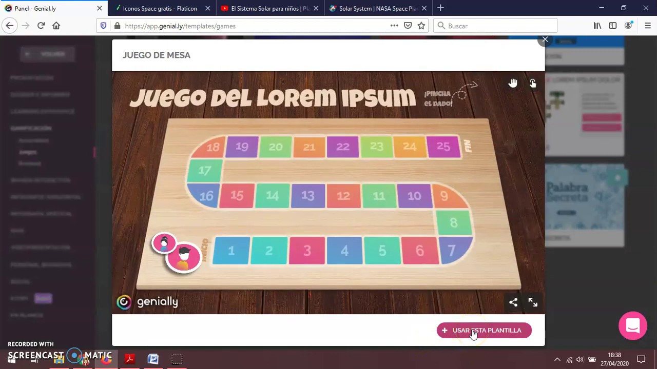 Cómo Modificar/crear Un Juego Online En Genial.ly - YouTube