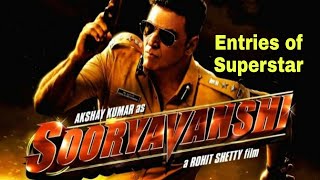 Entries of Superstar in Sooryavanshi | Akshay kumar | Ajay Devgan | Ranvir Singh | Katrina