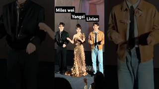 #yangzi #lixian fir their new drama \