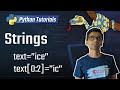 4. Strings [Python 3 Programming Tutorials]