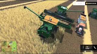 Farming Simulator 15 PC Mod Showcase: John Deere S680 Combines