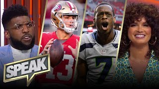 49ers list Brock Purdy as starter & are Seahawks among NFC’s elite? | NFL | SPEAK