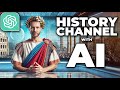 How To Create A History Channel With ChatGPT & AI Video Generator