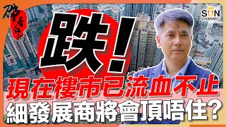 現實已經狠狠打臉？！邵志堯：現在樓市已流血不止，某些細發展商將會頂唔住，出現血流成河！｜#18 邵看江湖