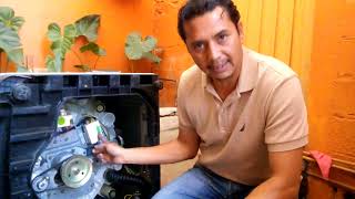 Lavadora samsung NO LAVA, NO CENTRIFUGA. falla capacitor de marcha. CURSO DE LAVADORAS GRATIS
