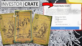 GoldBacks Crate - Investor Crate - First Look!