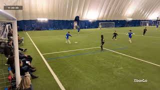 Game: U12 Milton Magic FC Blue vs Toronto United FC Target 1 on Sun Jan 5th, 2025