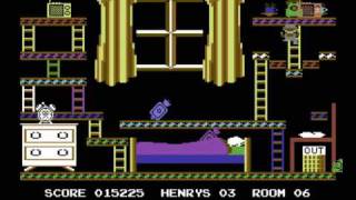 C64 Longplay - Henrys House (HQ)