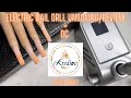 KREDIOO ELECTRIC NAIL DRILL UNBOXING/REVIEW + DC