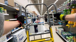 POV: 39 minutes of overnight stocking - Pets department