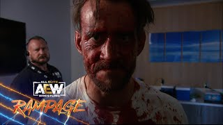 CM Punk Responds to MJF After His Brutal Attack on Dynamite | Rampage, 3/4/22