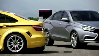 Концепты автомобилей LADA 2014: Vesta, Xray, Vesta WTCC