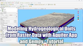 Modeling Hydrogeological Units from Raster Data with Aquifer App and Gempy - Tutorial