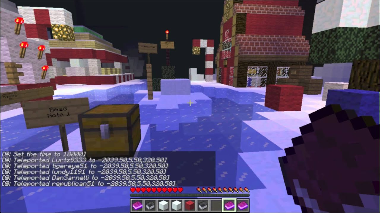 Minecraft Annual Christmas Adventure Map Santa S Workshop Part 1