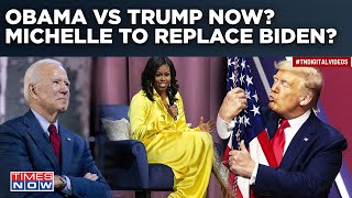 Michelle Obama Vs Donald Trump Now? Big Twist In US Elections| Ex-First Lady To Replace Joe Biden?